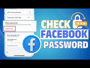 How to Find Facebook Password | Recover Facebook Account Password Easily #facebook