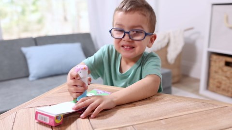 Melissa & Doug Sticker Wow!™ Mini Activity Pad and 200+ Refill Stickers for Sticker Stamper Arts and Crafts Fidget Toy Collectibles – Assorted Favorite Things Stickers - FSC-Certified