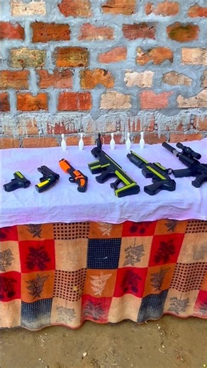 Crazy Toy Gun Shooting Game 🔥🎯 #ViralShorts