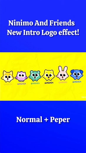 Ninimo And Friends New The Intro Logo Effect Short Sponsored By Klasky Csupo Effects#effect