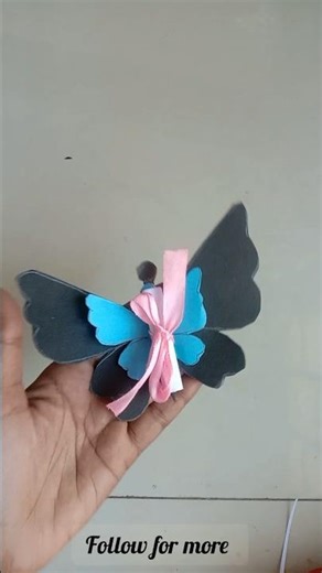 DIY butterfly card❤️❤️#diy#craftideas#craftideasforkids#cardmakingideas