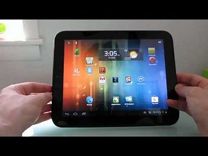HP TouchPad with Android 4.0 (and working microphone!)