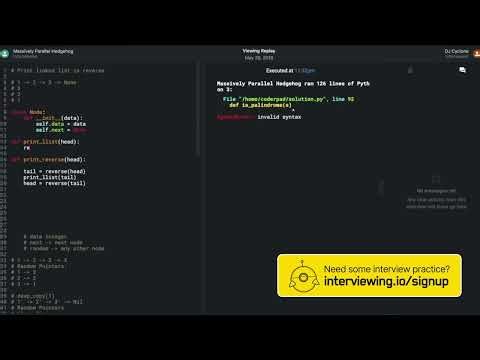 Reverse a Linked List (Python)