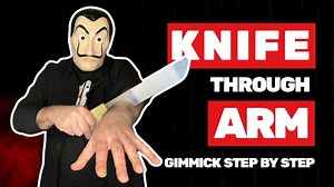 3.1K views · 93 reactions | MAGIC TRICK KNIFE THROUGH ARM 彩 MAGIC TRICK TUTORIAL - Gimmick Step by Step | The Mask Magic Tricks | Facebook