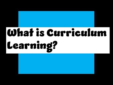 What is Curriculum Learning?
