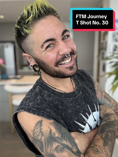FTM transition journey. T shot no. 30 Real raw chats and also… Happy Monday ❤️ . #fyp #lgbtq🏳️‍🌈 #ftm #trans #transman