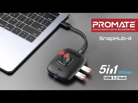 4 Ports Powered USB 3.2 Hub - PROMATE