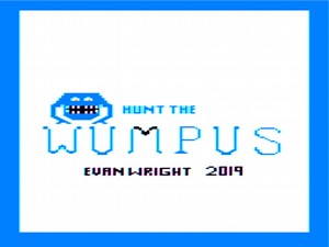 Wumpus (TRS-80 Color Computer) by Evan Wright
