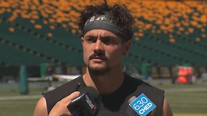 RAW: Edmonton Elks Gavin Cobb Interview