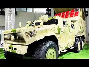 China grand arms show, Drone Swarm launch truck shown capable of launching up to 18 drones