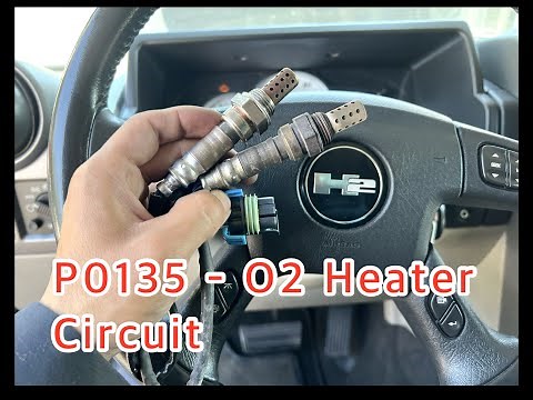 Hummer H2 O2 Heater Circuit Replace - P0135 - Easy Quick Fix