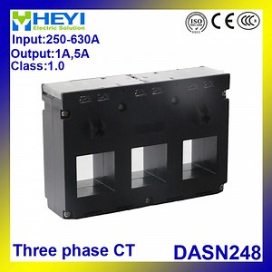[Hot Item] Dasn248 Three Phase CT 3 in 1 Current Transformers Busbar Type 3 Phase Combined Cts