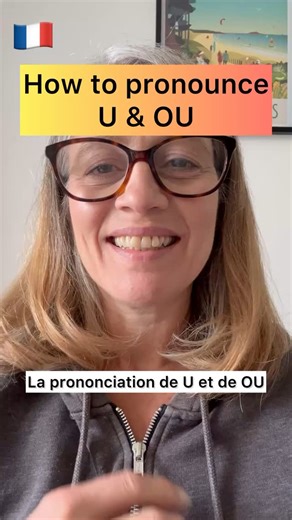 🇫🇷 How to pronounce ‘u’ & ‘ou’ in French. 👄 Speak better French now! 🎧 Le son ‘u’ vs le son ‘ou’ 🎧 (A French sound showdown!) 👄 ‘u’ → lips rounded and pushed forward 👄 ‘ou’ → lips rounded but more open and back J’ai bu (I drank) — La boue (mud) La cure (the treatment/spa cure) — Un coup de rouge (a glass of red wine - familiar) C’est dur (it’s hard) — C’est doux (it’s soft) Fumer (to smoke) — Tu es fou ! (You’re mad!) C’est huppé (It’s posh/upmarket) — Une housse (a cover/case) Une jupe (