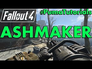 FALLOUT 4: Unique Weapons Guide - How to Get The Ashmaker Minigun #PumaTutorials