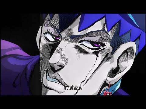 jojo meme - But I refuse ( Daga kotowaru )- jojo funny moment