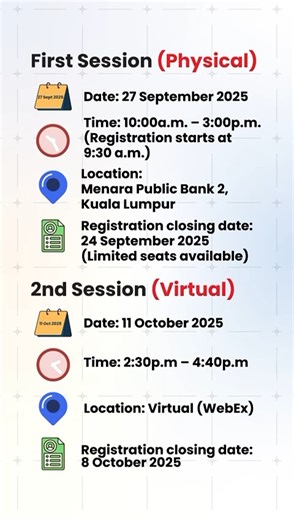 [Branded] Join Public Mutual for a day of insights, inspiration and investment strategies from industry experts! Scan QR to register! Public Mutual Berhad Learn More: https://marketresearch.publicmutual.com.my/s/975D4EBDFE514D31A099D2F239D3C210?utm_source=the-edge&utm_medium=online-banner&utm_campaign=investors-day | The Edge Malaysia