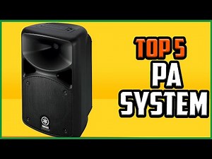 Best Portable PA Systems for Home and Live Music in 2021