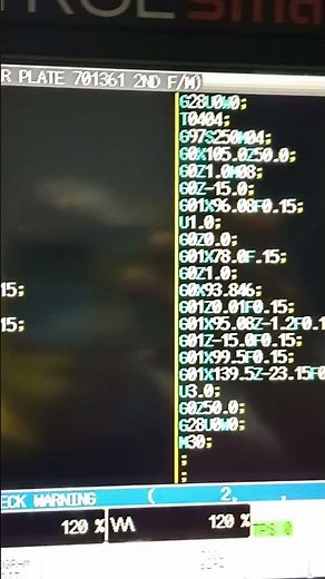 CNC machine programming