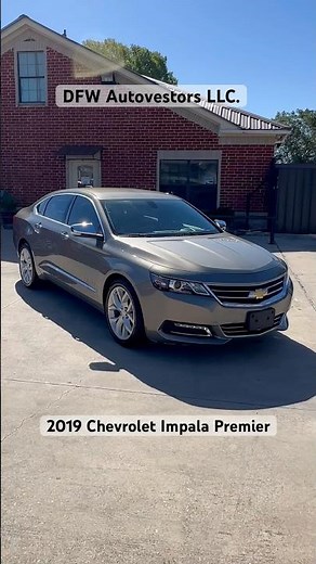 2019 Chevrolet Impala Premier Engine Start and Walk around 3.6L #dfwautovestors #chevy