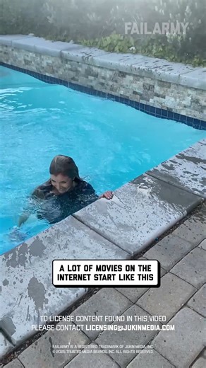 50K views · 405 reactions | anyway, I'm dating my realtor now... 浪 藍 #realtor #commercial #ad #pool #backyardpool #poolfun #poolfail #fail | FailArmy | Facebook