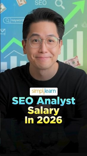How Much Does an SEO Analyst Earn? | SEO Analyst Salary Breakdown 2026 | #shorts #simplilearn