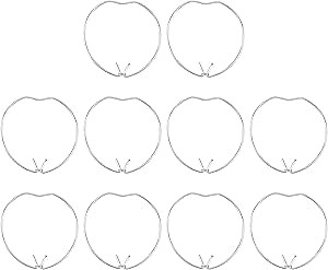 Quacc 10 PCS GU10 MR16 Spotlight Clips Lamp Retaining Spring Clasp Clips Replacement Downlight Spring Clamps for Diameter 50MM LED Halogen Bulb Holders