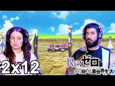 Subaru Gets All The Witches- Re:Zero Season 2 Episode 12 Reaction | AVR2