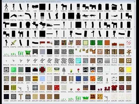 Pack de personajes de minecraft para pivot en una animacion