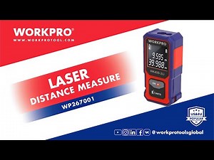 WORKPRO Rechargeable Laser Distance Measure | Measuring Easier and Faster than Tape Measure