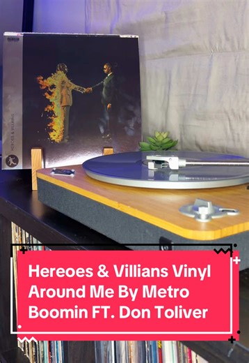 One Of My Favourite Don Toliver Songs He Slid On Ts, Metro Boomin Hereos & Villians Limited Edition Platinum Series Edition Vinyl / Song / Around Me Featuring Don Toliver #vinyl #vinylrecords #metroboomin #dontoliver #fyp