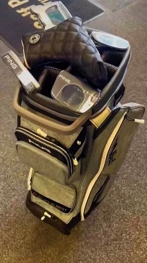 Beautiful Ping carry bag that is both lightweight and well designed! If your golf bag has seen better days, you’ll be hard pushed to beat this! . #golfbag #carrybag #ping #golf #golfer #golfshot #golfclub #lovegolf #driver #customgolf #customgolfclubs #golfdriver #golfing #golfers #golfswing #golflife #golfcoach #golffun #golfpro #pga #pgachamp #pgachampionship | The Golf Factory