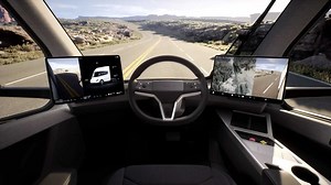 Tesla Semi Spacious, Driver-Focused Cabin:  Deep Dive With Videos