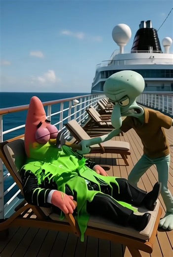 Squidward falsely accused SpongeBob#spongebob #patrick #squidward #fyp #tiktok