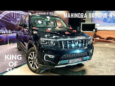 2024 Mahindra Scorpio-N Premium SUV - Sunroof, Latest Features, New Interior | Mahindra Scorpio 2024