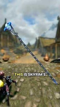 Skyrim’s most powerful staff 😳