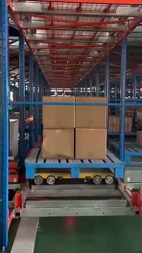 4-Way Shuttle in Action | Smart Warehousing Upgrade 🚀