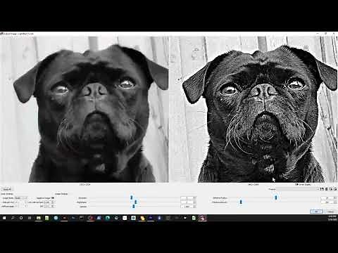 LightBurn - How To Process Photo in LightBurn to Engrave on some Bass Wood (BPM) BORAX PAINT METHOD