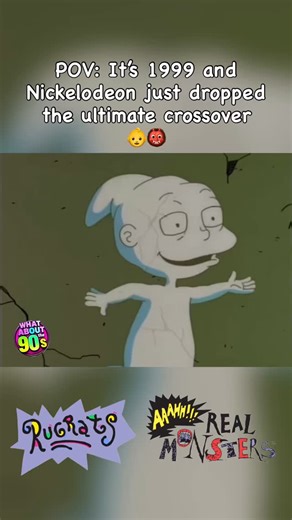1.6K views · 6.8K reactions | Tommy Pickles meets Ickis, Oblina, and Krumm — the Rugrats x Aaahh!!! Real Monsters special that had every 90s kid glued to the TV. • • • #90s #90svintage #childhood #90skid #90svibes #90snostalgia #90sbaby #90sthrowback #throwback #90shiphop #nickelodeon #90smovies #rugrats #90stv #90saesthetic #90sedits #90smusic #nostalgia #90stoys #millennial #90scartoon #90sera #90scommercials | Whataboutthe90s | Facebook