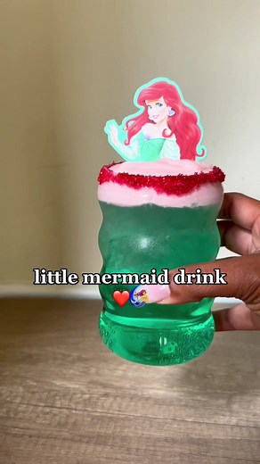Little Mermaid Inspired Summer Drink Recipe