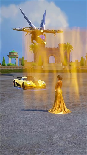 فخامة نزولية المثكات الذهبية من الطيارة#pubgmobile #pubgmnextstarprogram #pubgms28 #pubgm2026h1