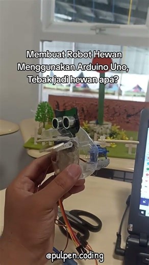 Membuat Robot Hewan pakai Arduino Uno adalah salah satu ide project Arduino yang keren #arduino