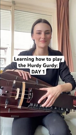 I’m learning how to play the Hurdy Gurdy 👀 #hurdygurdy #learning #progress