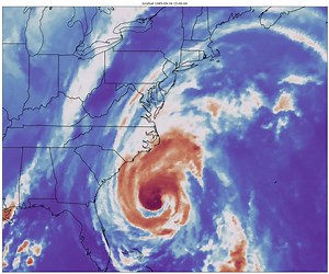 #OnThisDay in 1985 Hurricane #Gloria made its final landfall on Long Island. The storm caused $2.5 billion (2023 adj.) in damage and unfortunately resulted in 8 fatalities. #Gloria was also the first storm to directly impact the NYC metro area since #Donna back in 1960! | WeatherWorks, LLC.