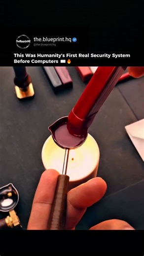 Engineering | AI | Tech on Instagram: "Long before passwords, security was physical—and impossible to fake. 📉 You are looking at wax sealing, the original method used for centuries to secure and authenticate written communication. How did a drop of melted wax protect secrets that shaped kingdoms, contracts, and personal lives? The Analog Security Logic: The Lock: Hot sealing wax bonded folded paper together, creating a physical barrier that couldn’t be opened quietly. The Identity: A unique met