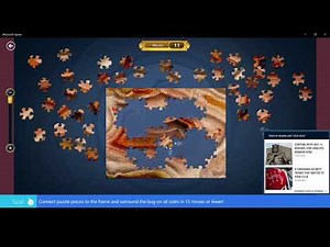 Microsoft Jigsaw Gameplay & Walkthrough (Windows 10) Daily Challenges, April 9