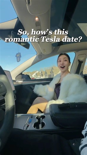 ⚡️Only Tesla boyfriends can pull this prank💨#tesla