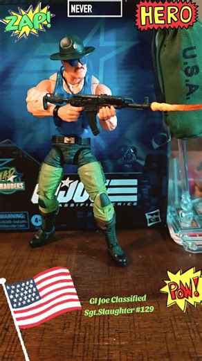 GI Joe Classified Sgt Slaughter #129 Mad Marauders #hasbro #gijoeclassified #juguetes #collectibles