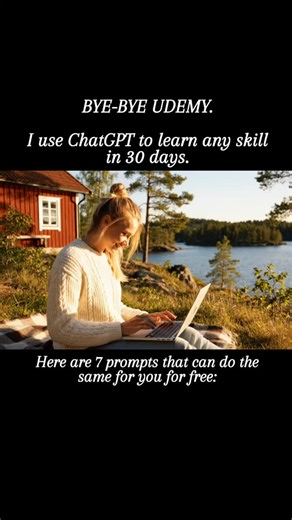 ChatGPT | LLM | Prompts | AI | Technology on Instagram: "1. The 30-Day Skill Architecture “Act as a world-class learning designer and skill coach. I want to master the skill [insert skill] in 30 days. Break this into a complete day-by-day roadmap that starts from beginner level and progresses to real-world competence. Include what to learn, what to practice, how to measure progress, and how to avoid common mistakes that slow people down.” 2. Skill Decomposition & Focus “Analyze the skill [insert