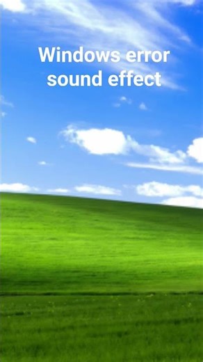 windows error sound effect #meme