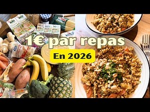 Eat for €3 a day | €1 PER MEAL | Day 1